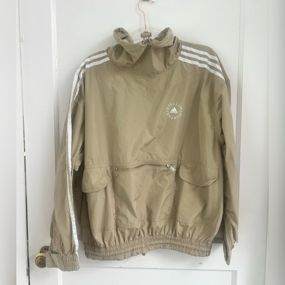 Stella McCartney Beige adidas by Stella McCartney Jayla Jacket June Trouser SET - Picture 2 of 11